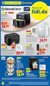 Kaffeevollautomat im aktuellen Lidl Prospekt (Wuppertal) Kaffeevollautomat im Lidl Prospekt "LIDL LOHNT SICH" mit 73 Seiten (Wuppertal)