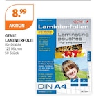 Laminierfolie von GENIE im aktuellen Müller Prospekt