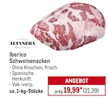 Iberico Schweinenacken von Altanera für 21,39 € bei METRO im Angebot Iberico Schweinenacken von Altanera im aktuellen METRO Prospekt