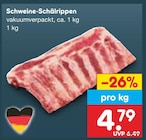Schweine-Schälrippen Angebote bei Netto Marken-Discount Wismar für 4,79 €