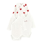 Lot de 3 bodies croisés - Petit Bateau dans le catalogue Aubert