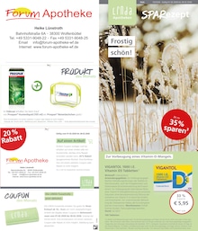 Aktueller LINDA Premiumapotheke Apotheken Prospekt für Wolfenbüttel 01.02.2026 - 28.02.2026 LINDA Premiumapotheke Prospekt für Wolfenbüttel mit 3 Seiten