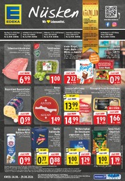 EDEKA Prospekt "Aktuelle Angebote" für Waltrop, 28 Seiten, 24.08.2026 - 29.08.2026 EDEKA Prospekt "Aktuelle Angebote" für Waltrop, 28 Seiten, 24.08.2026 - 29.08.2026