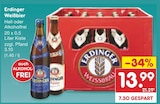 Weißbier Hell Angebote von Erdinger bei Netto Marken-Discount Schwäbisch Hall für 13,99 €