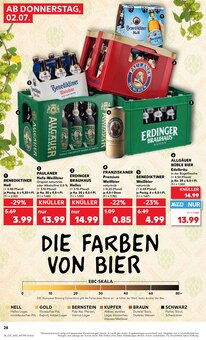 Bier im Kaufland Prospekt "Hier bin ich richtig" mit 75 Seiten (Neuwied)