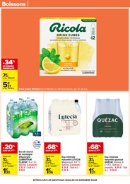 Offre Eau minérale gazeuse dans le catalogue Carrefour du moment à la page 43