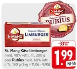 E center Eislingen - Käse Limburger Angebot im Prospekt Käse Limburger bei E center im Eislingen Prospekt für 1,99 €