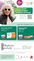 mea - meine apotheke Prospekt für Eppelborn mit 4 Seiten mea - meine apotheke Prospekt für Eppelborn: "Unsere Juli-Angebote", 4 Seiten, 01.07.2025 - 31.07.2025