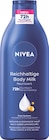 Body Milk oder Body Lotion von Nivea für 3,99 € bei Rossmann im Angebot Body Milk oder Body Lotion von Nivea im aktuellen Rossmann Prospekt