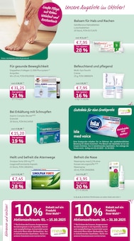 Nasenspray im aktuellen mea - meine apotheke Prospekt (Stuttgart) Nasenspray im mea - meine apotheke Prospekt "Unsere Oktober-Angebote" mit 4 Seiten (Stuttgart)