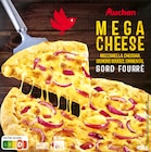 PIZZA MEGA CHEESE AUX 3 FROMAGES ET OIGNONS ROUGES SURGELÉE AUCHAN - AUCHAN dans le catalogue Auchan Supermarché