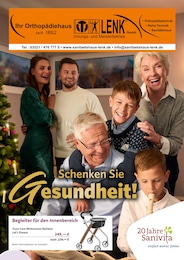 Aktueller Orthopädiehaus Lenk GmbH Sanitätshäuser Prospekt für Meißen: Schenken Sie Gesundheit! mit 6} Seiten, 12.11.2025 - 31.01.2026