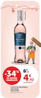 Côtes de Provence AOP Rosé - Valestrel en promo chez Hyper U Lons-le-Saunier à 4,42 €