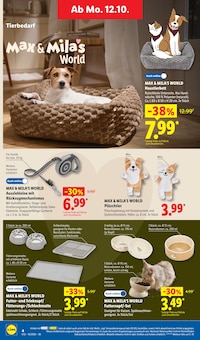 Hunde Snacks Angebot im Lidl Prospekt, gültig von 12.10.2026 bis 17.10.2026 Hunde Snacks Angebot im aktuellen Lidl Prospekt auf Seite 4