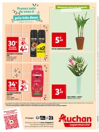 Offre Déodorant dans le catalogue Auchan Supermarché du moment à la page 24