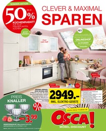Osca Möbel Prospekt für Ganderkesee mit 12 Seiten Osca Möbel Prospekt für Ganderkesee: Clever & Maximal sparen!, 12 Seiten, 11.06.2022 - 05.07.2022