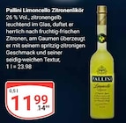 Limoncello Zitronenlikör von Pallini im aktuellen GLOBUS Prospekt