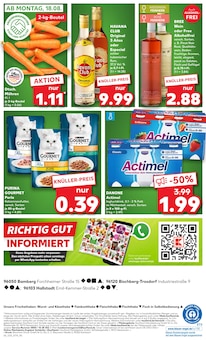 Havana Club im Kaufland Prospekt "KNÜLLER" mit 58 Seiten (Bamberg)
