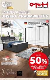 Aktueller Opti-Wohnwelt Prospekt mit Schlafzimmer, "Traumwelten entdecken", Seite 1