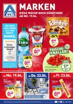 ALDI Nord Prospekt für Halle mit 40 Seiten ALDI Nord Prospekt für Halle: "ALDI. Jeden Tag besonders - einfach ALDI.", 40 Seiten, 19.04.2021 - 24.04.2021