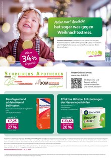 mea - meine apotheke Prospekt "Unsere Dezember-Angebote" mit  Seiten (Gelsenkirchen)