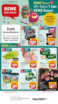 Volvic im REWE Prospekt "Dein Markt" mit 29 Seiten (Lünen)