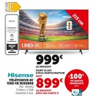 Hyper U Mouxy - Promo Téléviseur 85' UHD 4K Promo Téléviseur 85' UHD 4K à 899,00 € dans le catalogue Hyper U à Mouxy