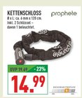 Aktuelle Fahrradschloss Angebote bei Marktkauf in Bielefeld Aktuelles Kettenschloss Angebot bei Marktkauf in Bielefeld ab 14,99 €