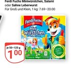 Aktuelle Sahne Angebote bei GLOBUS in Duisburg Aktuelles Miniwürstchen Angebot bei GLOBUS in Duisburg ab 1,00 €