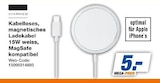 Kabelloses, magnetisches Ladekabel im Angebot bei expert in Erkelenz Kabelloses, magnetisches Ladekabel Angebote von Vivanco bei expert Erkelenz für 5,00 €