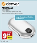 POWERBANK PBH4003S Angebote von denver bei E center Mainz für 9,99 €