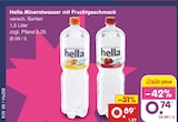 Mineralwasser mit Fruchtgeschmack Angebote von Hella bei Netto Marken-Discount Hagen für 0,74 €