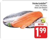 Frisches Lachsfilet Angebote bei EDEKA Zwickau für 1,99 €