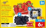 Heidelbeeren bei Netto Marken-Discount im Prospekt "" für 2,49 €
