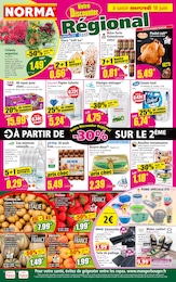Catalogue Discount Alimentaire de Norma à Pfastatt, avec 12 pages Prospectus Discount Alimentaire de Norma à Pfastatt: "Votre Discounter Régional", 12 pages, 18/06/2025 - 24/06/2025