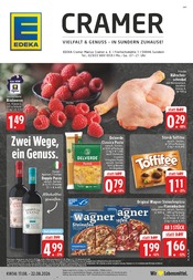 EDEKA Supermarkt Prospekt der aktuellen Woche mit 26 Seiten, gültig von 17.08.2026 bis 22.08.2026, in Balve und Umgebung Aktueller EDEKA Supermarkt Prospekt in Balve und Umgebung, "Aktuelle Angebote" mit 26 Seiten, 17.08.2026 - 22.08.2026