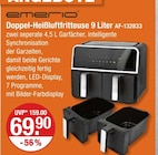 Heissluftfritteuse im V-Markt Prospekt Doppel-Heißluftfritteuse 9 Liter von Emerio im aktuellen V-Markt Prospekt für 69,90 €