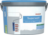 Superweiß von toom für 24,99 € bei toom Baumarkt im Angebot Superweiß von toom im aktuellen toom Baumarkt Prospekt
