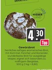 Aktuelle Brot Angebote bei Hieber in Freiburg (Breisgau) Aktuelles Gewürzbrot Angebot bei Hieber in Freiburg (Breisgau) ab 4,30 €