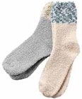 Chaussettes cocoon femme en promo chez Intermarché Nîmes à 4,99 €