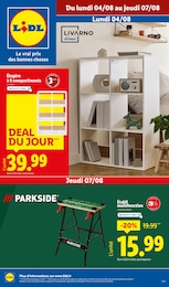Catalogue Supermarchés Lidl en cours à Montceau-les-Mines et alentours, Le vrai prix des bonnes choses, 45 pages, 04/08/2025 - 07/08/2025
