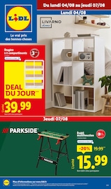 Catalogue Supermarchés Lidl en cours à Montceau-les-Mines et alentours, "Le vrai prix des bonnes choses", 45 pages, 04/08/2025 - 07/08/2025