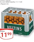 Pilsener im Angebot bei GLOBUS in Krefeld Pilsener Angebote von Veltins bei GLOBUS Krefeld für 11,99 €
