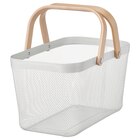 Korb weiß von RISATORP für 15,99 € bei IKEA im Angebot Korb weiß von RISATORP im aktuellen IKEA Prospekt