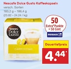 Kaffeekapseln Angebote von Nescafe Dolce Gusto bei Netto Marken-Discount Hannover für 4,44 €