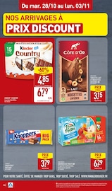 Promos Chocolat Lait Noisettes dans le catalogue "NOS NOUVEAUTÉS JUSQU’À -22% DE RÉDUCTION" de Aldi à la page 26 Promos Chocolat Lait Noisettes dans le catalogue "NOS NOUVEAUTÉS JUSQU’À -22% DE RÉDUCTION" de Aldi à la page 26