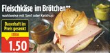 Fleischkäse im Brötchen Angebote bei E center Falkensee für 1,50 €
