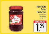 Konfitüre Extra Erdbeere von GUT&GÜNSTIG im aktuellen EDEKA Prospekt für 1,29 €