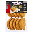 Cordon bleu de poulet - MAÎTRE COQ - Carrefour à Villeurbanne Cordon bleu de poulet - MAÎTRE COQ en promo chez Carrefour Villeurbanne à 6,20 €
