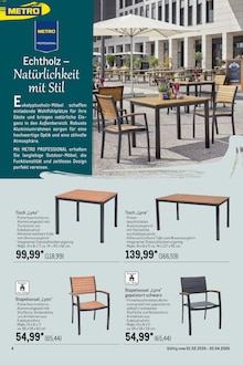 Gartenmöbel im METRO Prospekt "Wochenangebote SCO + Outdoor" mit 76 Seiten (Bremen)